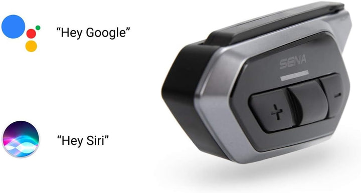 Sena 50R Flaches Motorrad Bluetooth Kommunikationssystem mit Mesh 2.0, Doppelpack Doppelpack 50R, Do