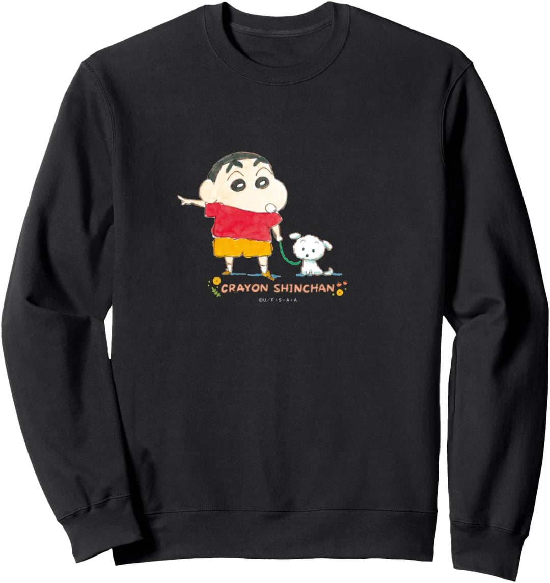 Crayon Shin-chan Shin-chan and Shiro Da drüben! Sweatshirt