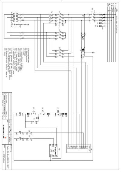 Stern-Dreieck-Starter, automatisch, bis 7,5kW mit elektr. Bremse, Hauptschalter