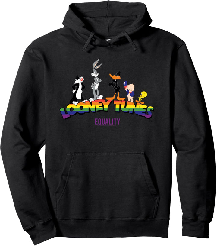Looney Tunes Equality Logo Pullover Hoodie