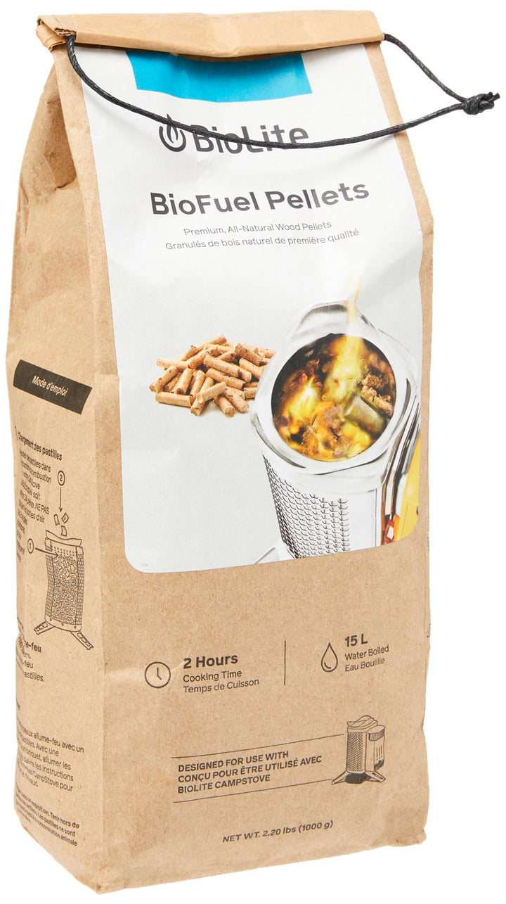 Biolite Biokraftstoff Kochen Holzpellets braun
