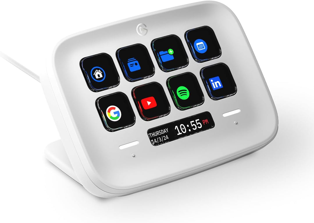 Elgato Stream Deck Neo – 8 anpassbare Tasten, 2 Touch Points, rasante Tasks & Workflows – Steuern Si