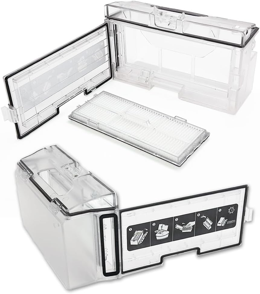 MODJUEGO Ersatz Staubbox Staubsammelbox Kehrmaschine für Roborock S7 T7S T7S PLUS Zubehör
