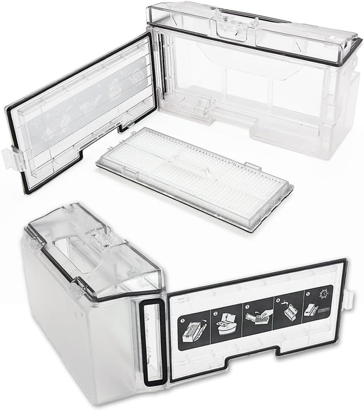 MODJUEGO Ersatz Staubbox Staubsammelbox Kehrmaschine für Roborock S7 T7S T7S PLUS Zubehör