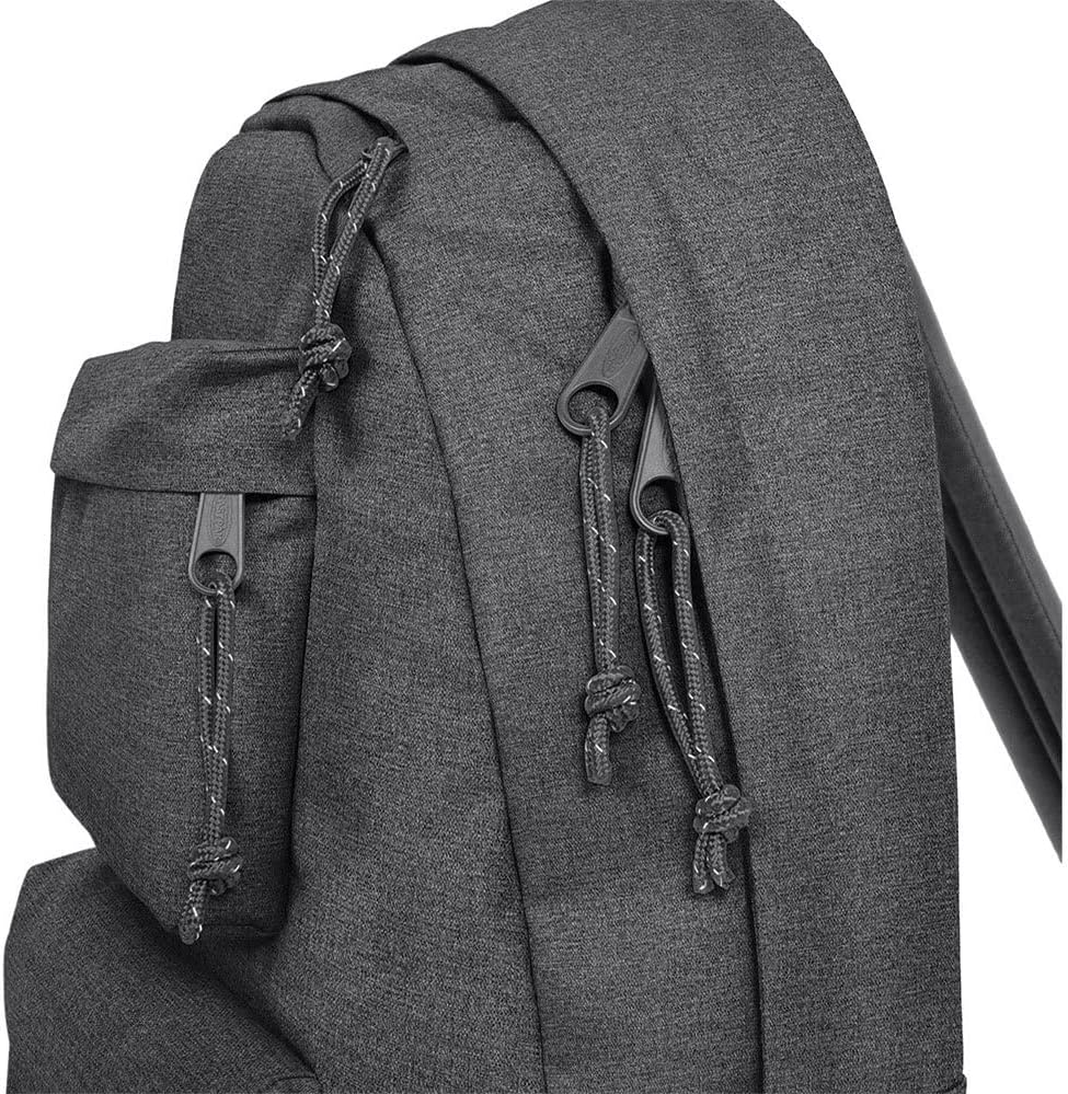EASTPAK Unisex Padded Double Backpack (1er Pack) 47X21X28,5 Black Denim, 47X21X28,5 Black Denim