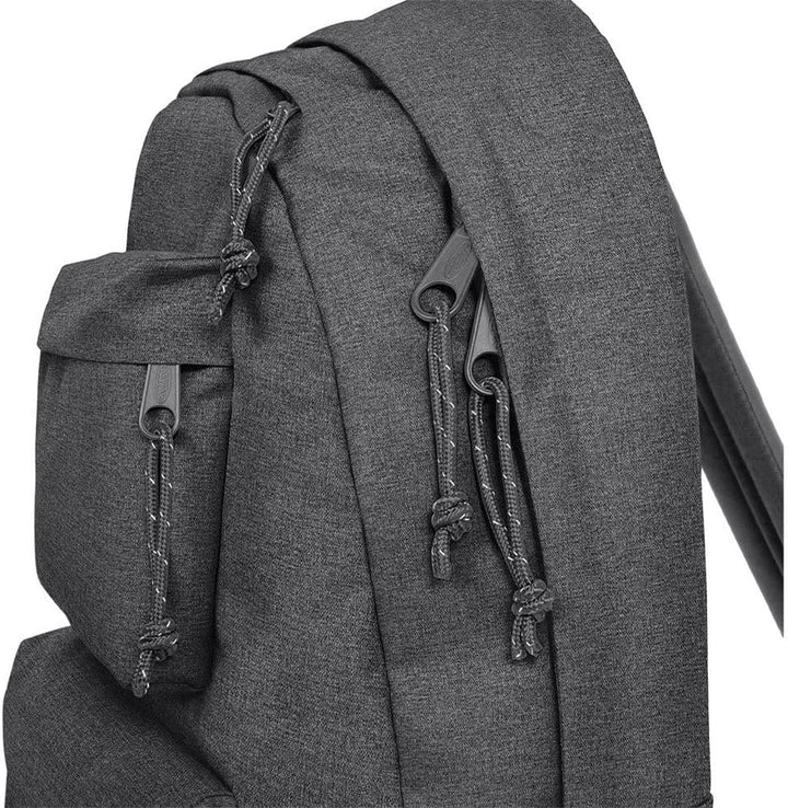 EASTPAK Unisex Padded Double Backpack (1er Pack) 47X21X28,5 Black Denim, 47X21X28,5 Black Denim