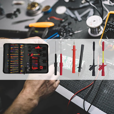 Automotive Messleitungssatz, Rücksonden Isolierungs Piercing Testclip Multimeter Elektrische Tester