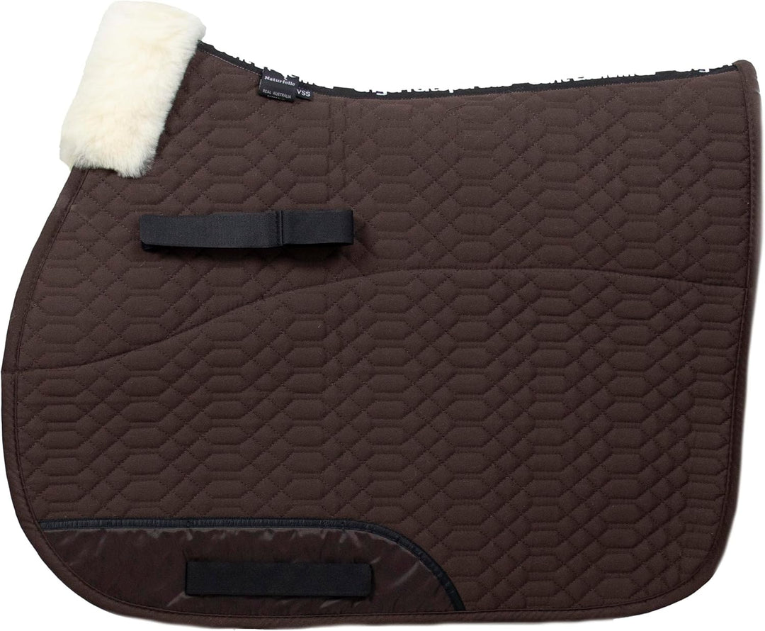 Engel Reitsport Lammfell Schabracke Half Lined SCHABRA1-VSS-MOC-MED Steppstoff moccabraun Fell med.
