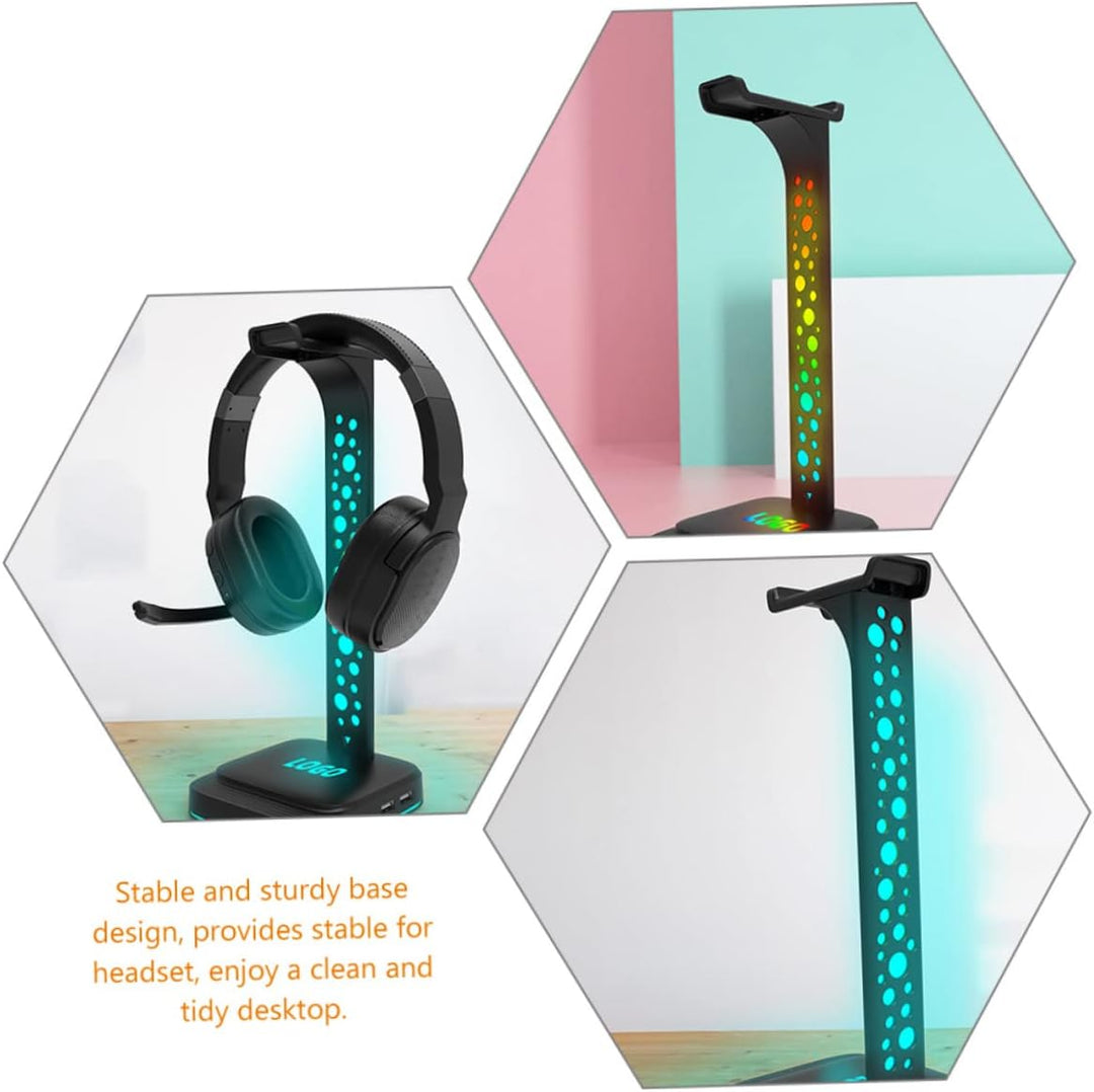 Zerodeko Kopfhörerständer Ladestation Für Gaming-headsets Schreibtischzubehör Stilvoller Kopfhörerha