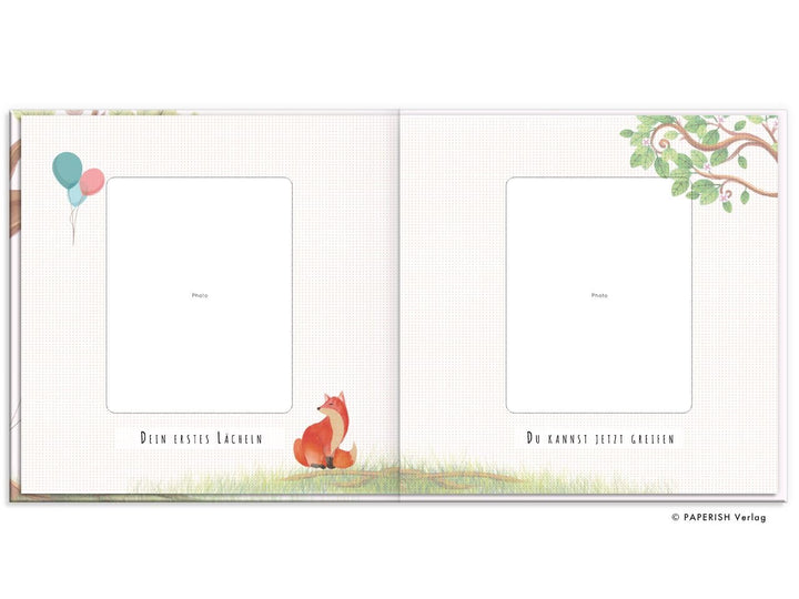Babyalbum - UNSER ERSTES GEMEINSAMES JAHR (rosé): Die schönsten Momente und Erinnerungen - Erinnerun