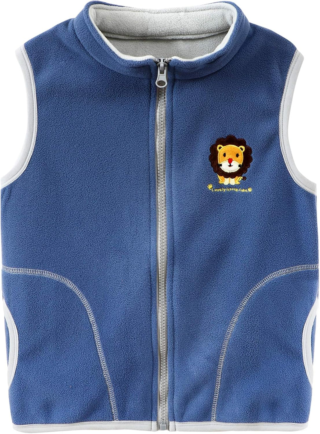 Camilife Baby Kleinkind Kinder Jungen Mädchen Polar Fleece Weste Stehkragen Reissverschluss Fleecewe