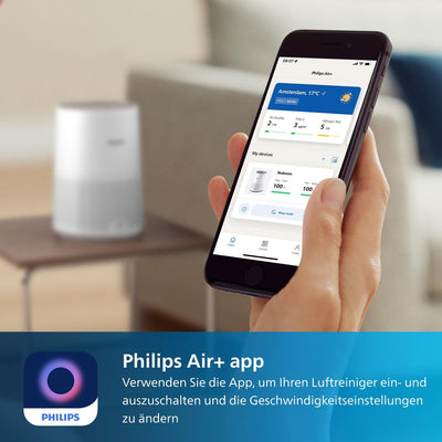 Philips Luftreiniger 600 Serie. Ultraleise und energieeffizient Für Allergiker. HEPA-Filter entfernt