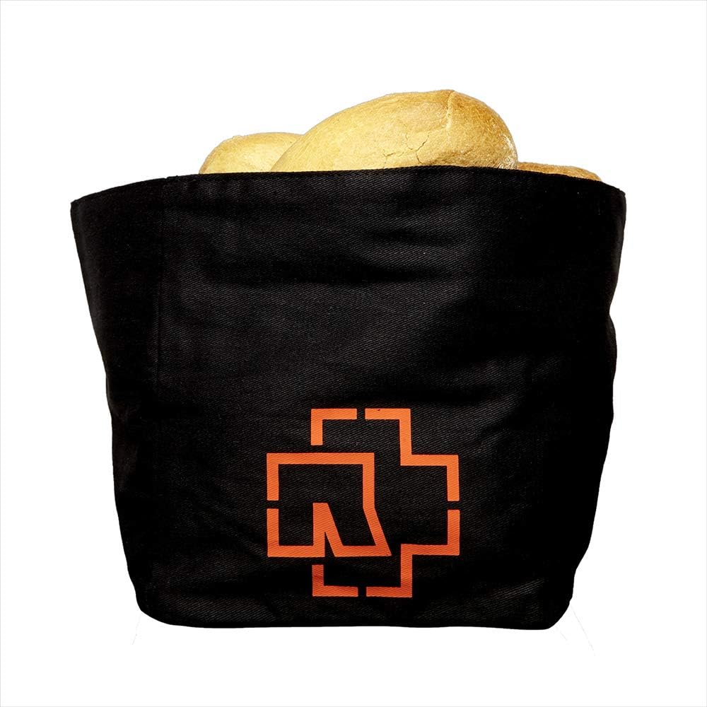 Rammstein Brotkorb ”Etwas Kultur” schwarz, Offizielles Band Merchandise