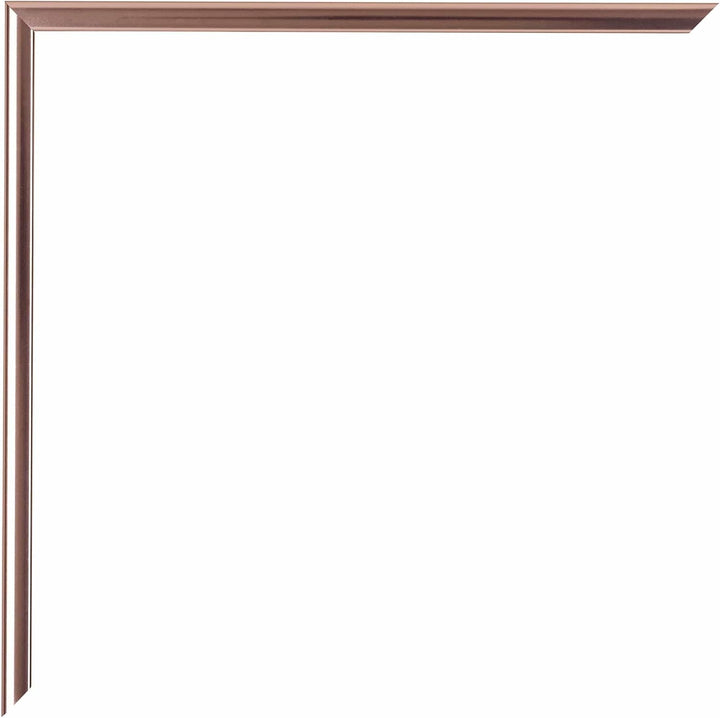 yd. Your Decoration - Bilderrahmen 75x100 cm - Kupfer - Bilderrahmen aus Aluminium mit Acrylglas - A