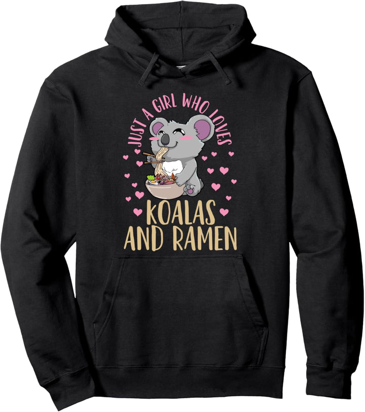 Koalabär Ramen Kawaii Pullover Hoodie
