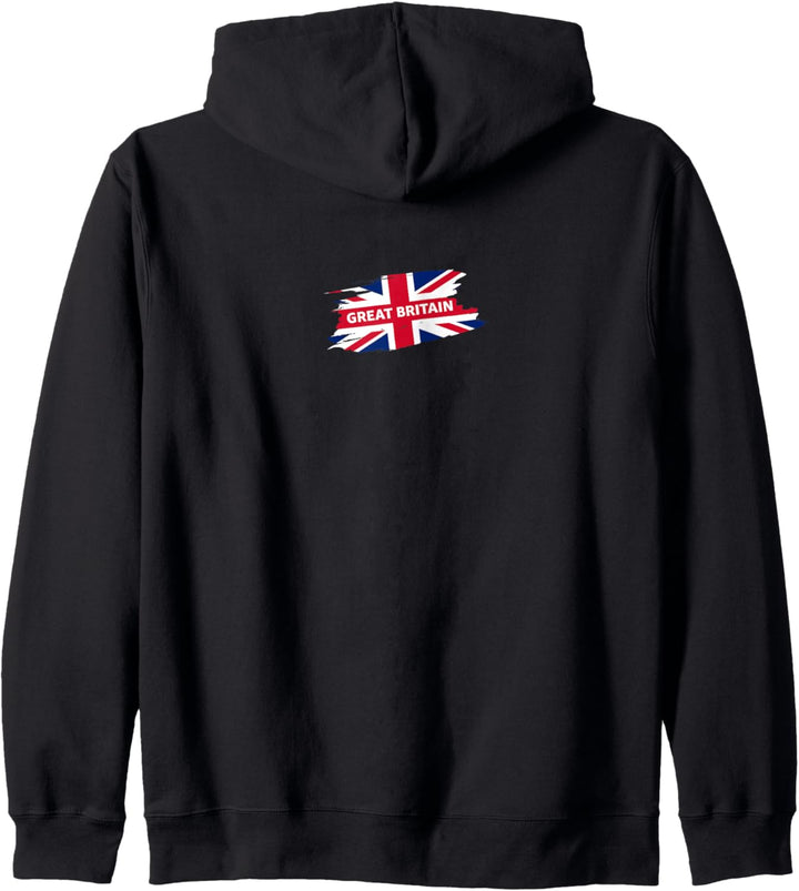 Flagge Grosbritannien Kapuzenjacke