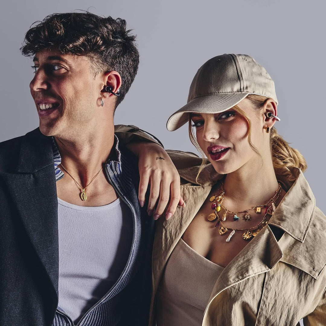 Energy Sistem Chicpods Open Sound Bluetooth Kopfhörer kabellos True Wireless Earbuds 23h Akku ENC Mi