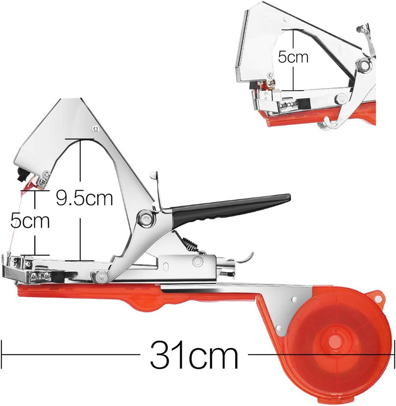 Bindezange für Pflanzen, Bandzange Bindezange Tapetool Handbindemaschine für Trauben Tomaten Gurken