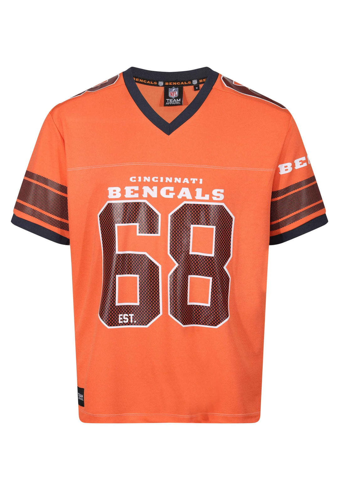 Recovered NFL T-Shirt Jersey Trikot American Football Fanshirt Teamlogo Nummer Sommer Oversized L Je