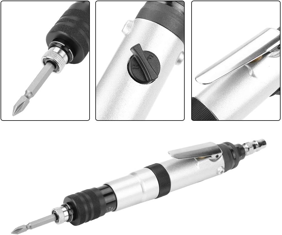 Druckluft schraubendreher 1/4-Zoll-1000-U/min-umkehrbarer pneumatischer Mini-Schraubendreher KP-834C