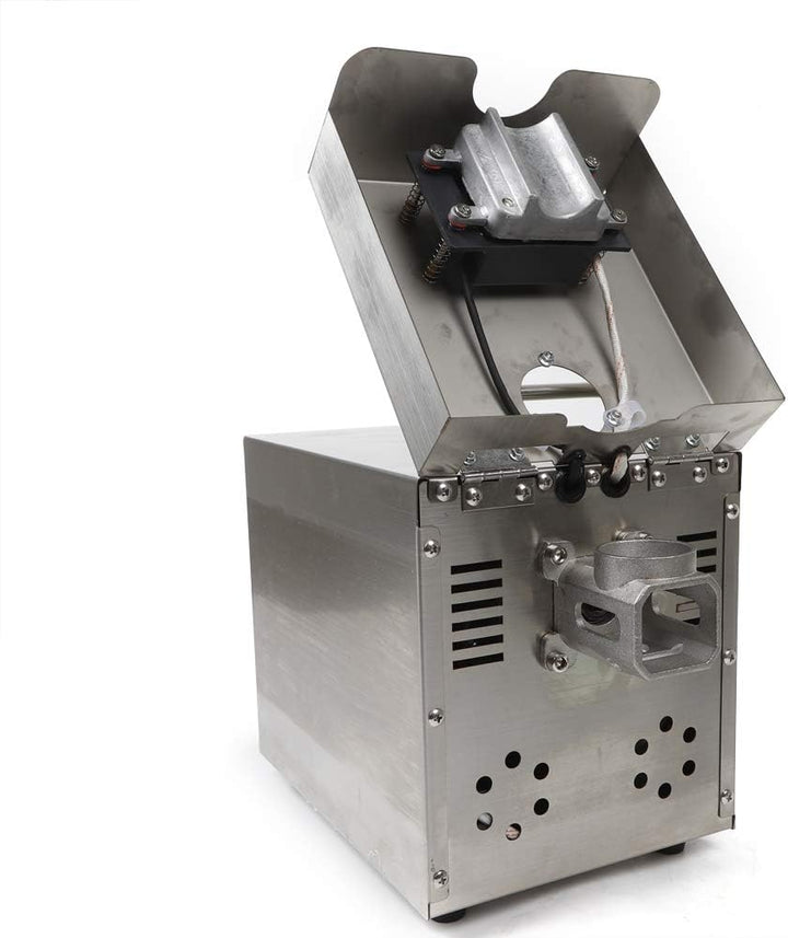 Edelstahl ÖLpresse ÖLmüHle Expeller Extraktion Maschine ÖL Automatische OIL Press Automatischer Masc