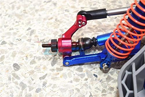 GPM for Traxxas Rustler 4X4 VXL (67076-4) Aluminum Rear Knuckle Arm - 2Pc Set Orange