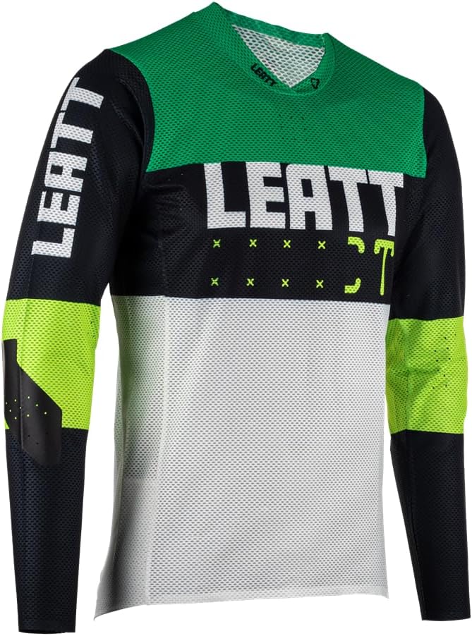 Leatt Herren MTB Gravity 4.0 Jersey Technical Sport Jersey XL Jade, XL Jade