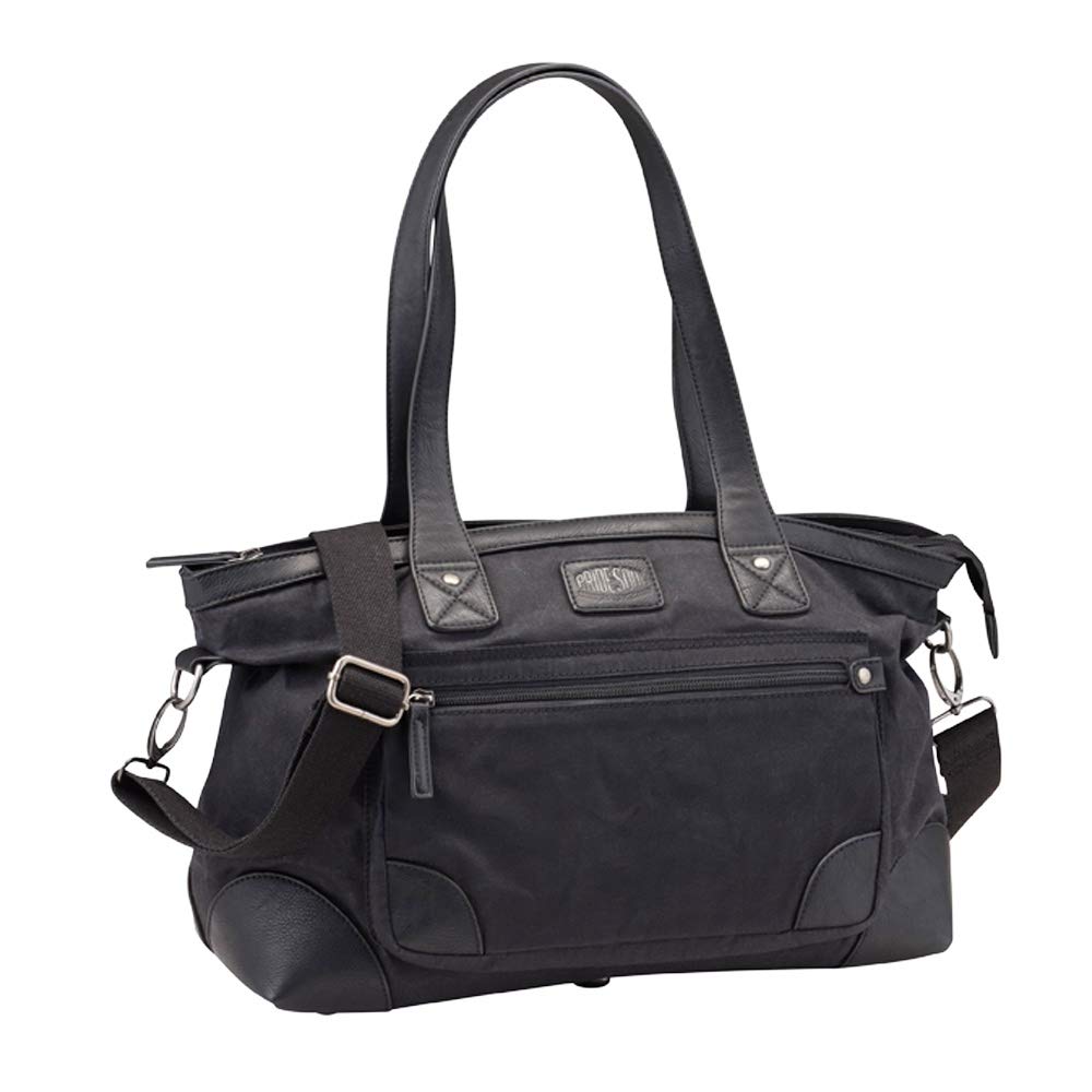 Pride and Soul 47306 Damentasche Heaven, Damen Henkelhandtasche aus Canvas Lederimitat, Handtasche v