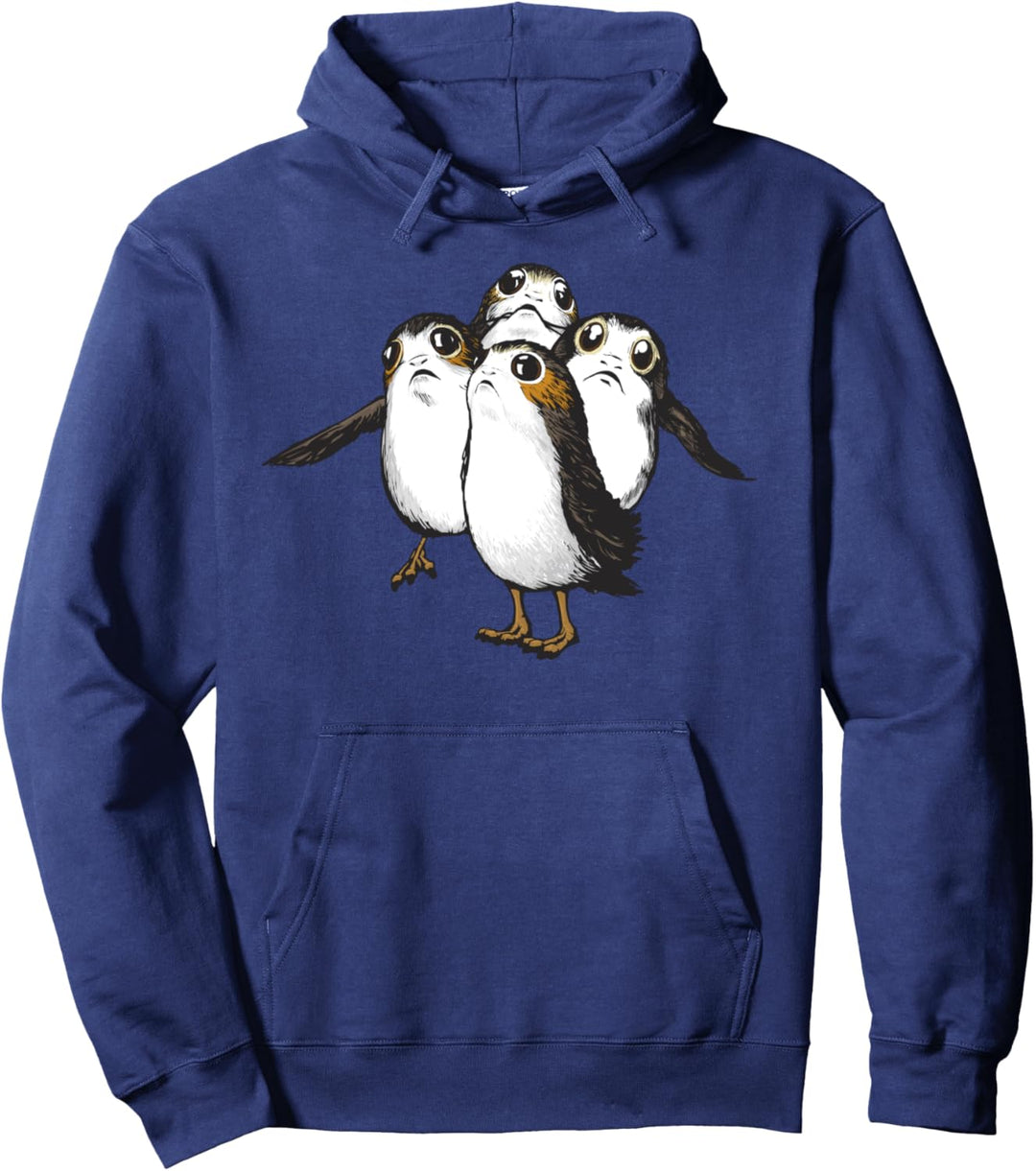 Star Wars The Last Jedi Porg Group Portrait Pullover Hoodie