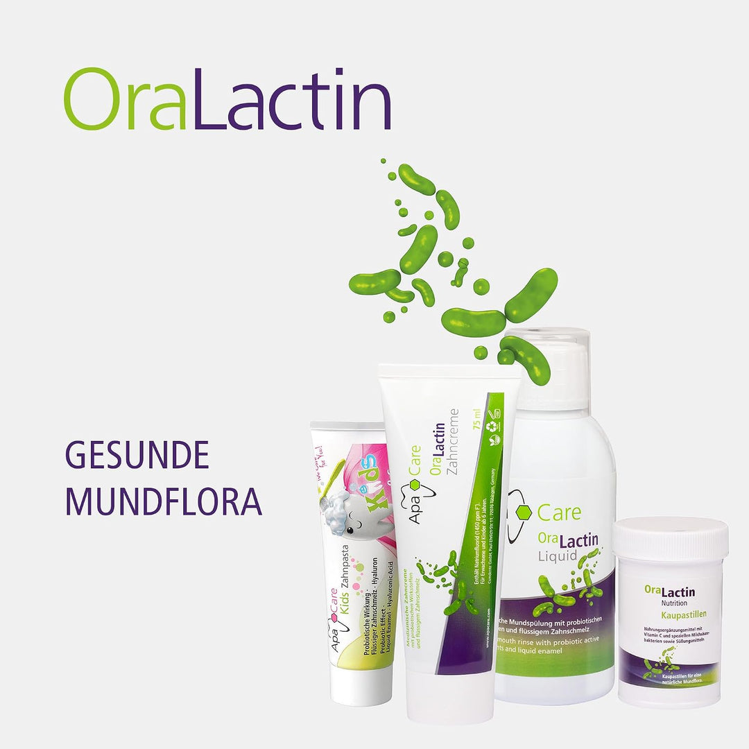 Apa Care Liquid 2 Flaschen | Die Mundspülung mit Hydroxylapatit und Präbiotika | Künstlicher Zahnsch