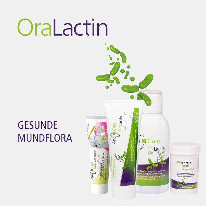 Apa Care Liquid 2 Flaschen | Die Mundspülung mit Hydroxylapatit und Präbiotika | Künstlicher Zahnsch