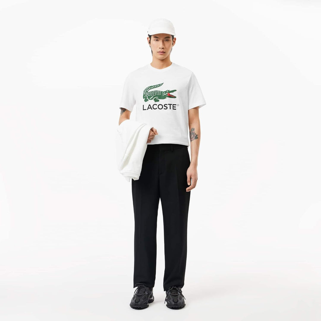 Lacoste Herren Langarmshirt Sport M Weiss, M Weiss
