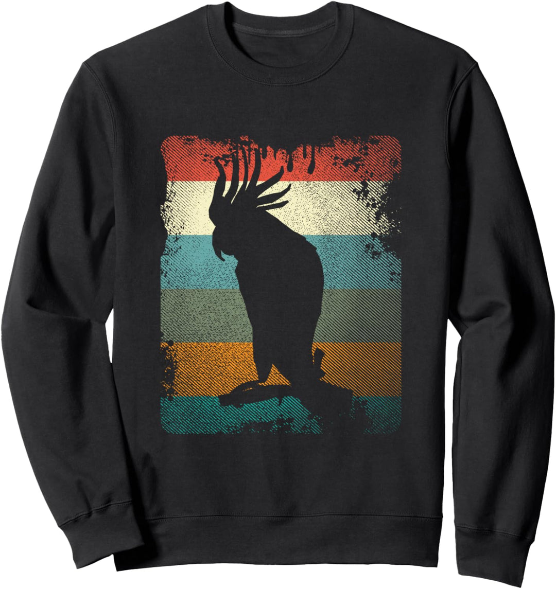 Vintage Kakadu Tropical Bird Lover Geschenk Sweatshirt