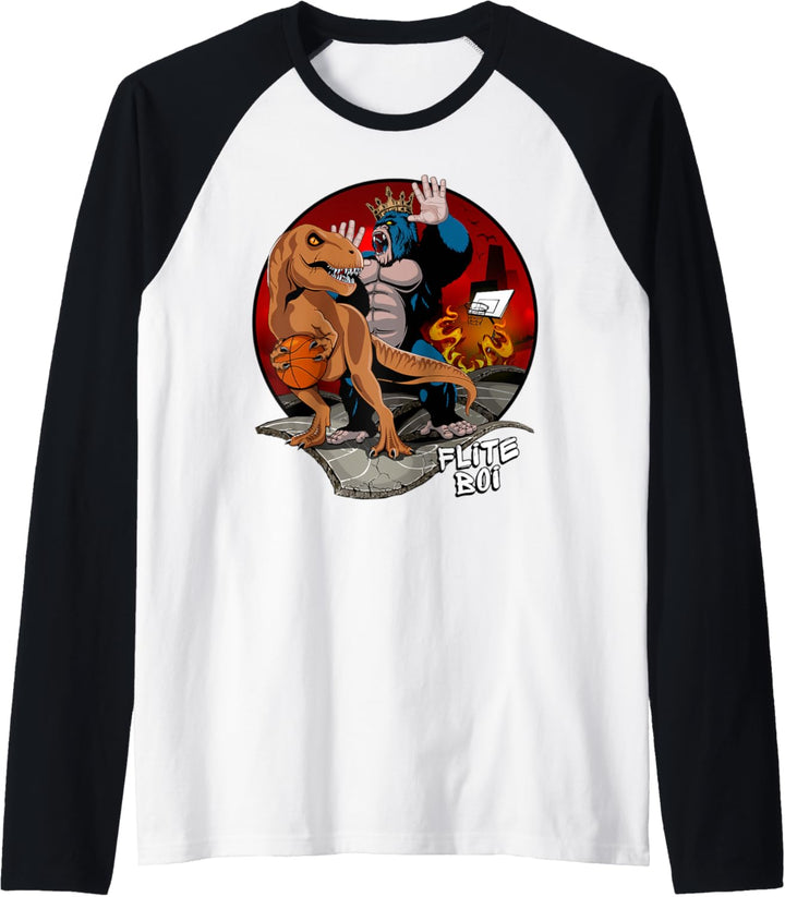 Flite Boi - Urban - Graffiti-Kampf-Grafik Raglan