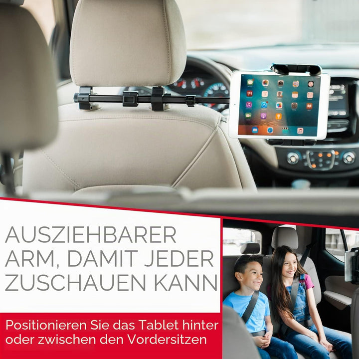 Macally HRMOUNTPROB KFZ-Halterung für Apple iPad Pro/Air/Mini, Tablets, Nintendo Switch, iPhone, Sma