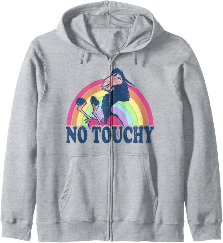 Disney The Emperor's New Groove Kuzco Rainbow No Touchy Kapuzenjacke