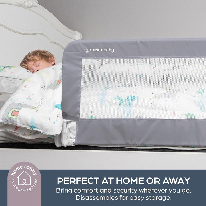 Dreambaby F761 Phoenix Bettgitter Rausfallschutz Grau, Grey, 110cm x 45.5cm 110cm x 45.5cm Phoenix G