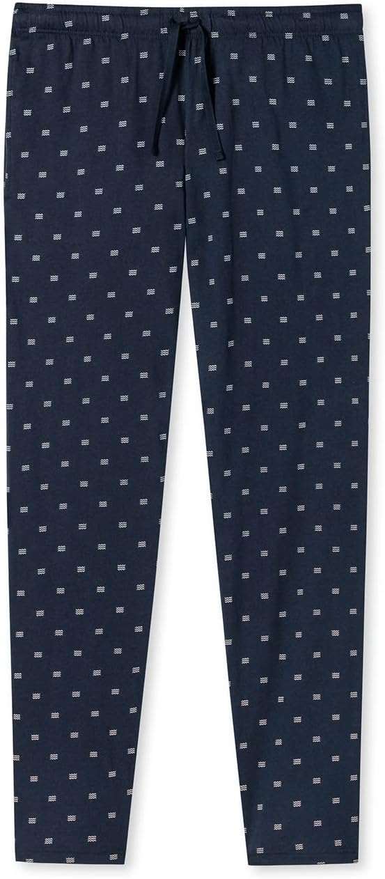 Schiesser Herren Hose Lang Slip 56 Dunkelblau_178951, 56 Dunkelblau_178951