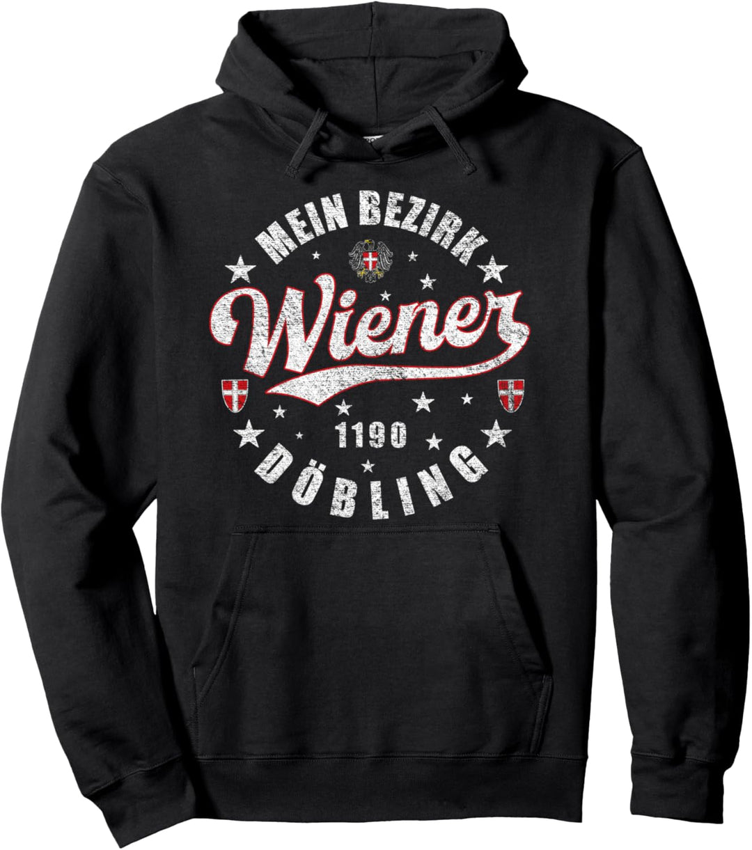 Wien - mein Bezirk 1190 Döbling Österreich Patriot Fan Pullover Hoodie