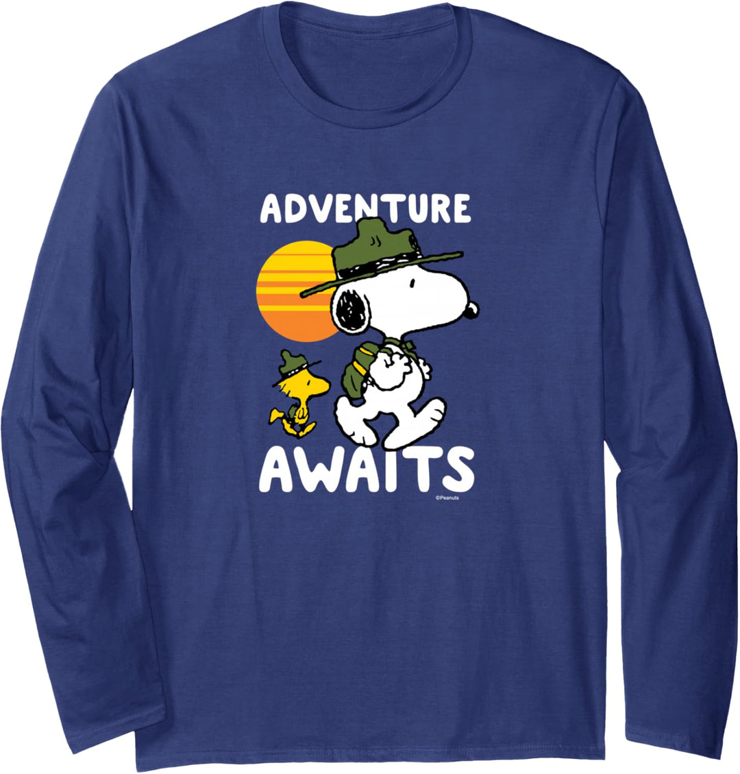 Peanuts - Snoopy Adventure Awaits Langarmshirt
