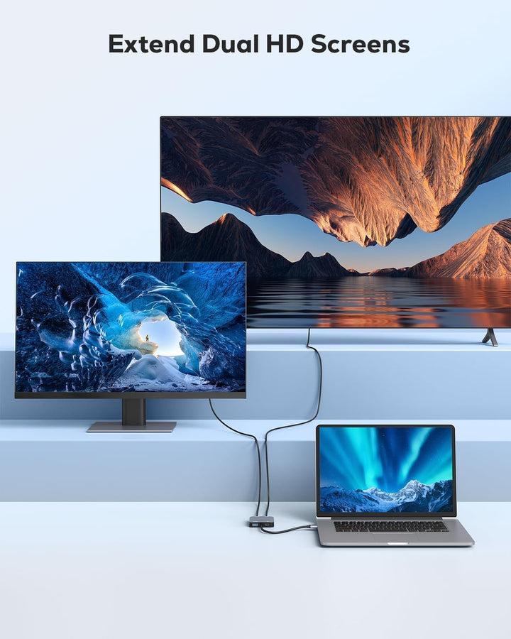 ABLEWE USB 3.0 USB Hdmi Adapter, HDMI zu USB Audio Video Grafikkonverter Kabel für Laptop Monitor De