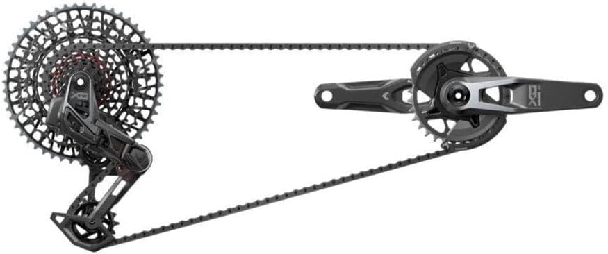 SRAM X0 Eagle AXS Getriebegruppe 32T CL55 Dub 10-52T 170mm, 170mm