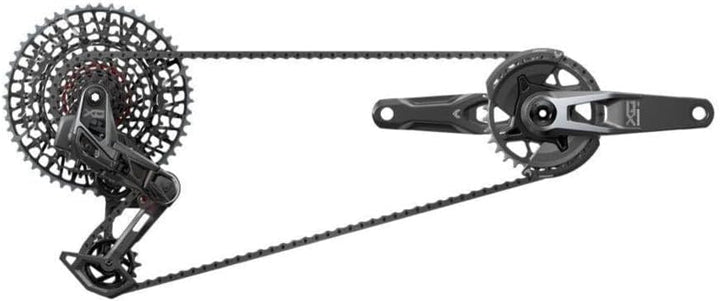 SRAM X0 Eagle AXS Getriebegruppe 32T CL55 Dub 10-52T 170mm, 170mm