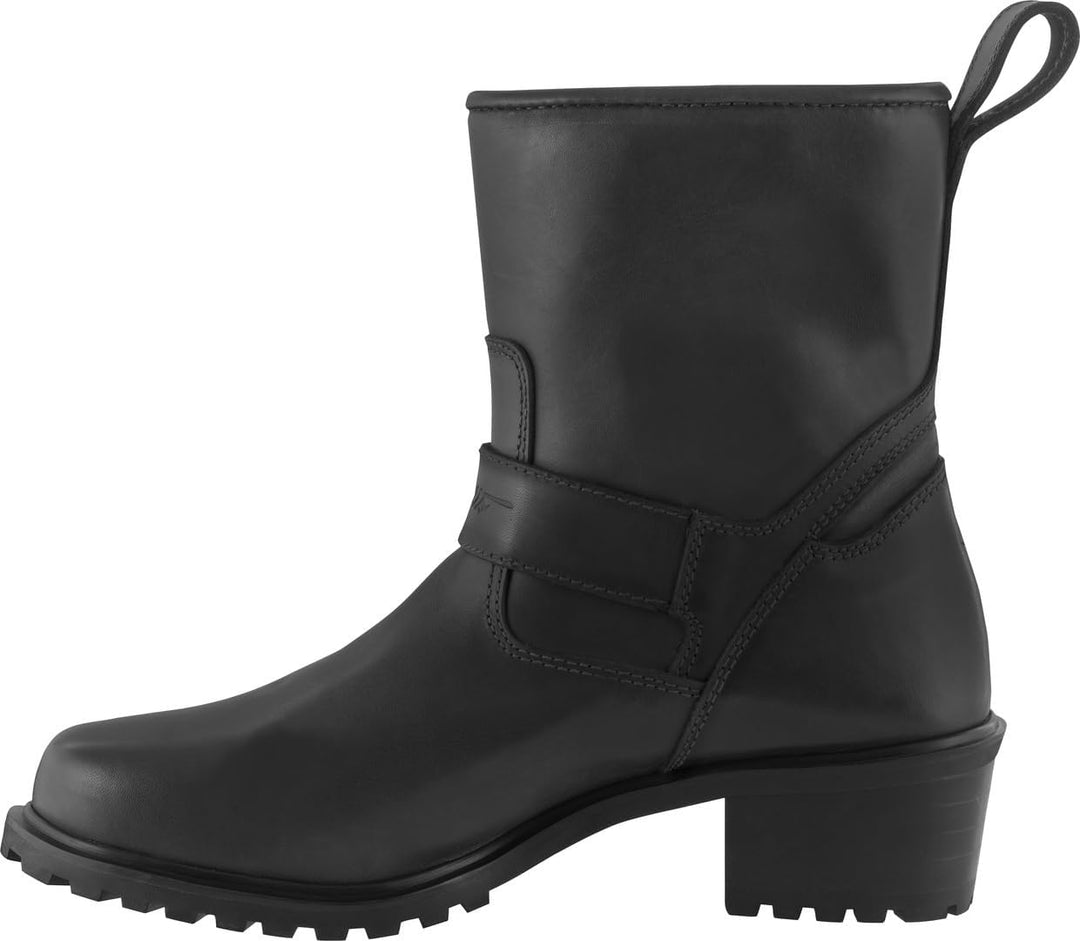 Bogotto Valencia wasserdichte Damen Motorrad Stiefel, schwarz, 37 37 EU Schwarz, 37 EU Schwarz