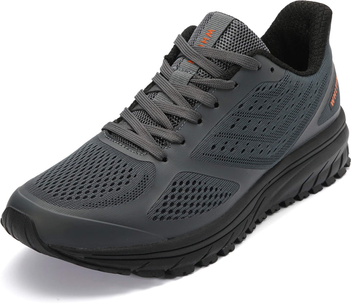 WHITIN Laufschuhe Herren Damen Turnschuhe Sportschuhe Mit 9 Farben 36-47 47 EU 2 Grau, 47 EU 2 Grau