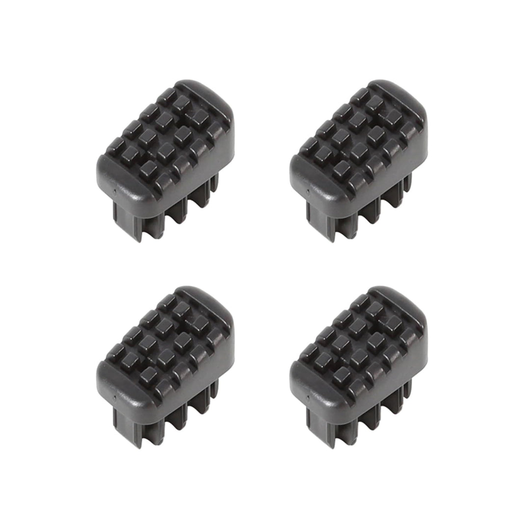 Hailo Leiter-Fuss-Set - Ersatzfüsse für Hailo Trittleitern wie L20, L40, L50 und L60-35 x 20 mm Holm