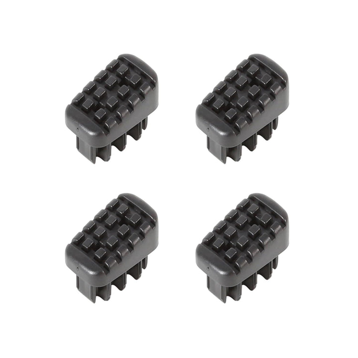 Hailo Leiter-Fuss-Set - Ersatzfüsse für Hailo Trittleitern wie L20, L40, L50 und L60-35 x 20 mm Holm