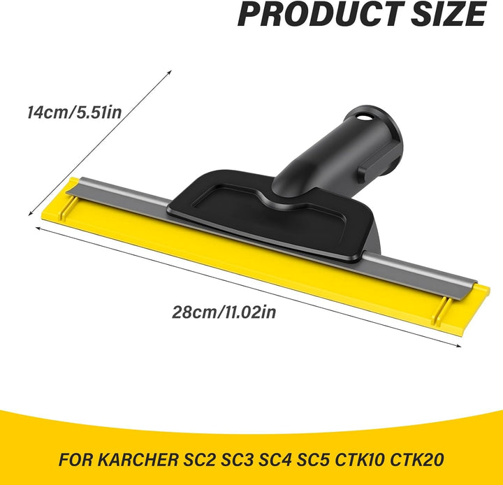 Fensterdüse für Kärcher Dampfreiniger, Dampfreiniger Zubehör für Kärcher SC1 SC2 SC3 SC4 SC5 SC7, Fe