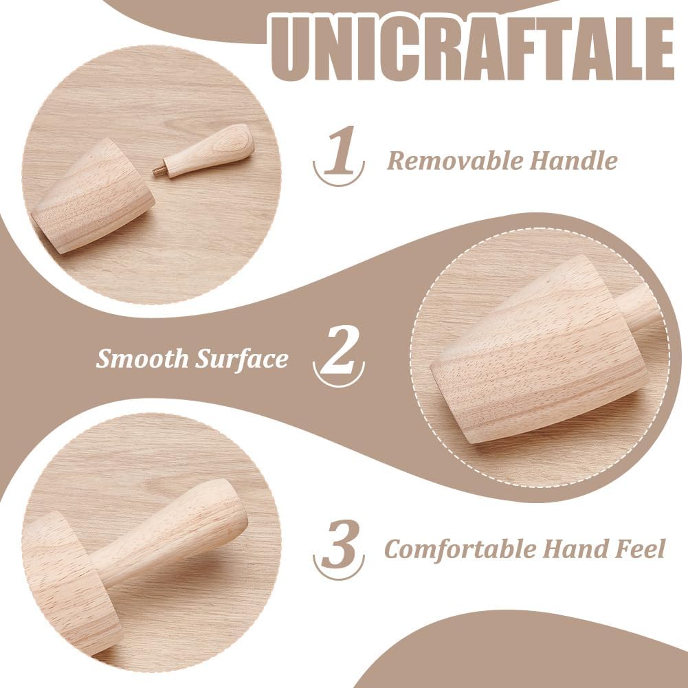 UNICRAFTALE Tassen Töpferformen Holz Gebogene Gipsformen Töpferformungswerkzeug Hölzerne Töpferforme