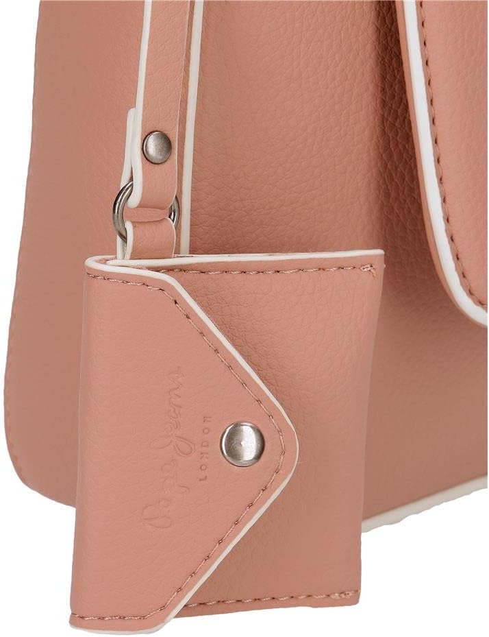 Pepe Jeans Damen Jeny Gepäck- Messenger Bag Einheitsgrösse Rosa, Einheitsgrösse Rosa